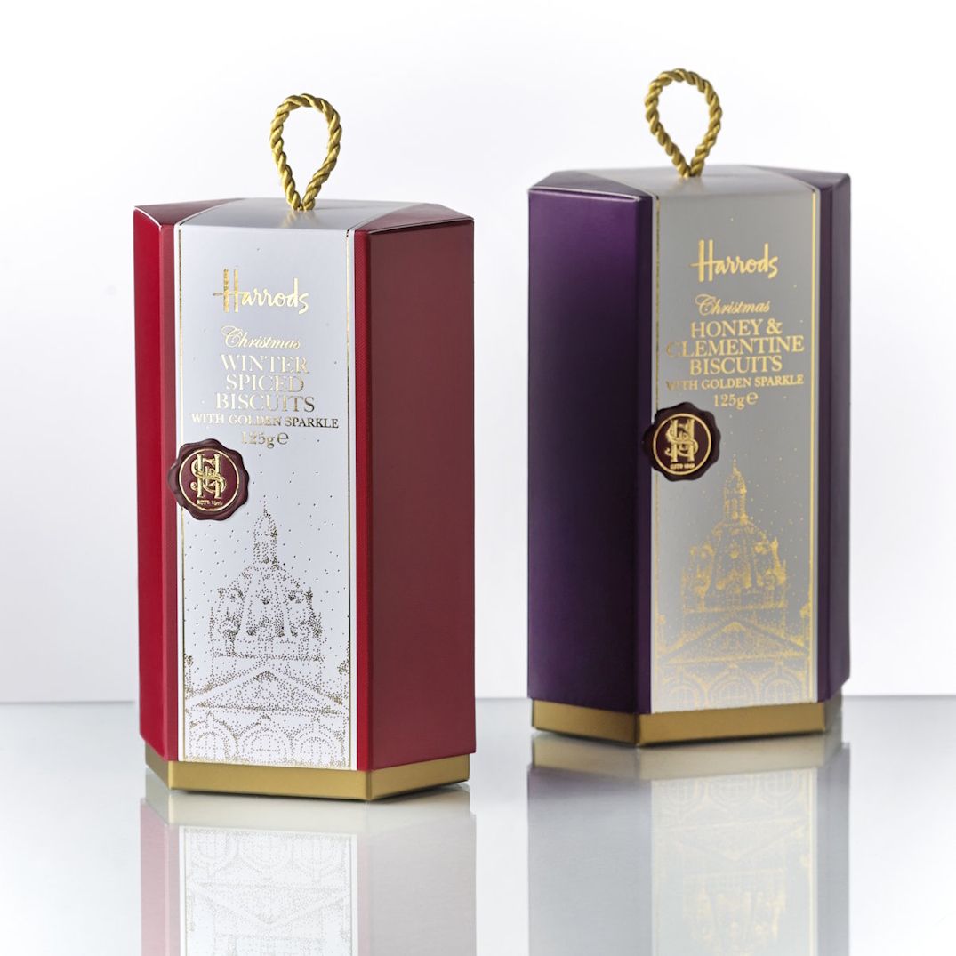 Harrods luxury seasonal packaging